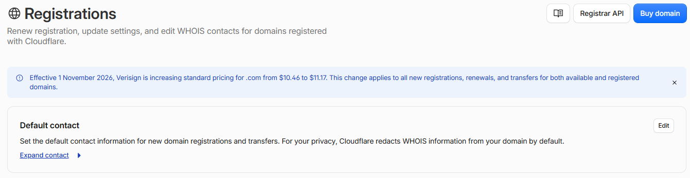 Buy domain